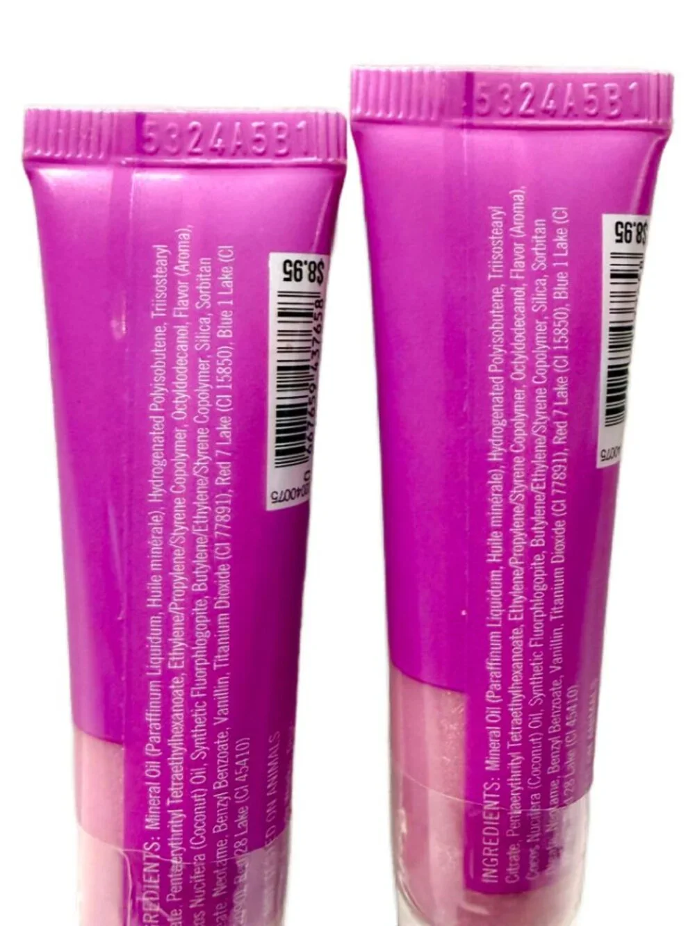 Bath & Body Works BUBBLE MILK TEA Liplicious Lip Gloss 0.47 ml Each NEW Lot of 2